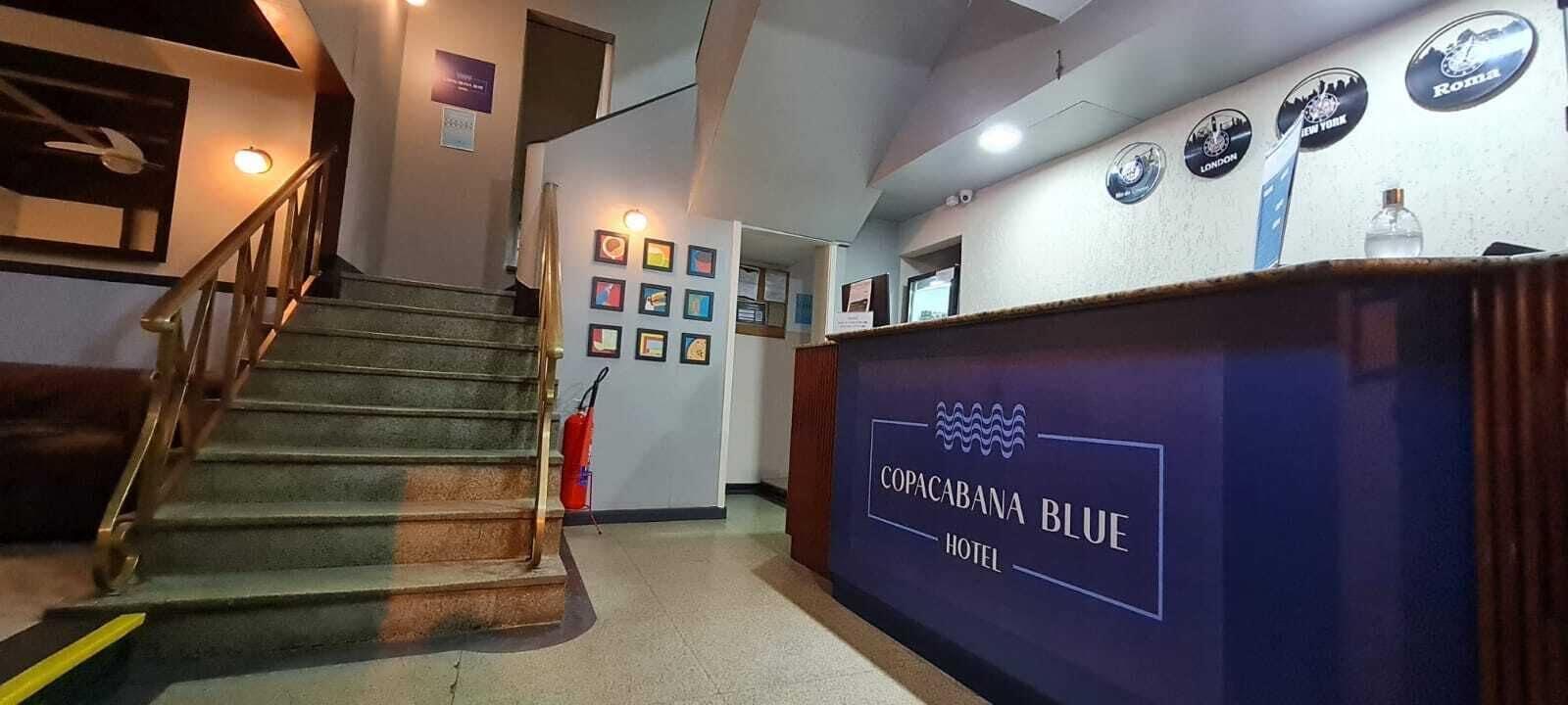 ריו דה ז'ניירו Copacabana Blue Hotel מראה חיצוני תמונה